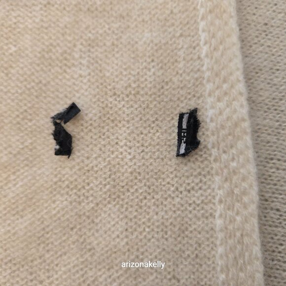 J. Crew Oversized Cashmere Wrap in Ivory PRICE FIRM - Picture 6 of 16